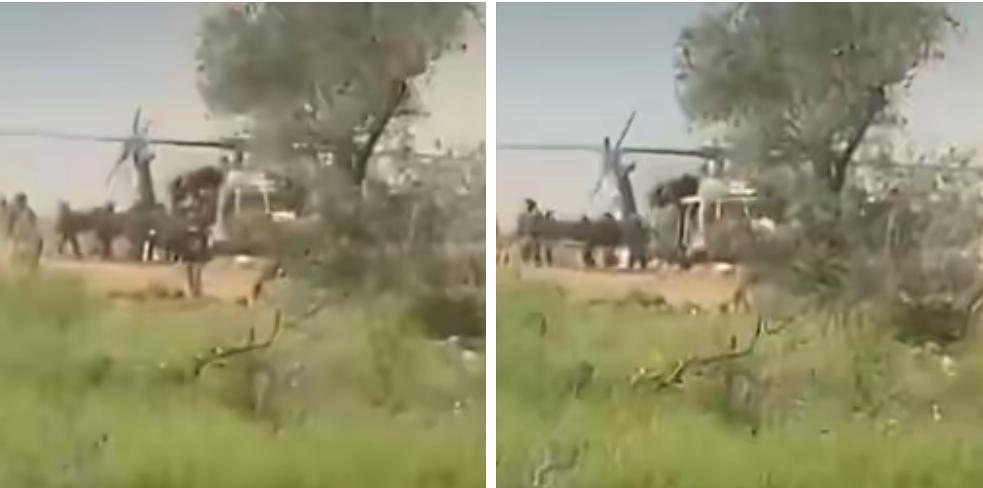 以军在黎巴南部用“黑鹰”直升机转运伤员，但是这个转运点被真主党发现了，于是真主党