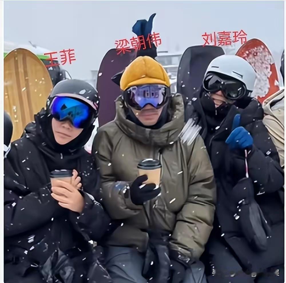 王菲真的很喜欢梁朝伟，身体语言说明了一切！
每次与梁朝伟合影，王菲都是主动把身体