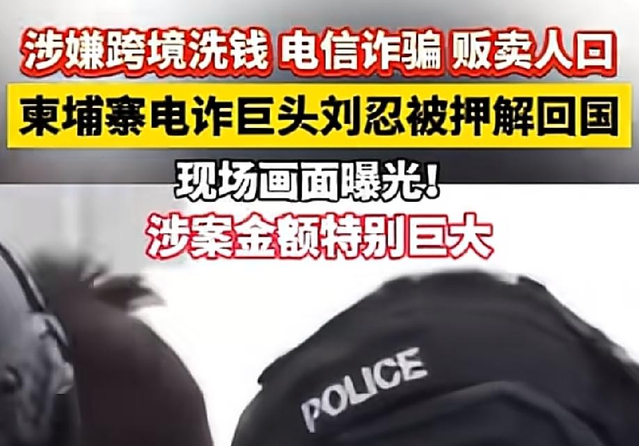老乡骗老乡!柬埔寨安徽商会会长刘忍终于被抓回来了。
应该会判死刑，他骗了巨额、还