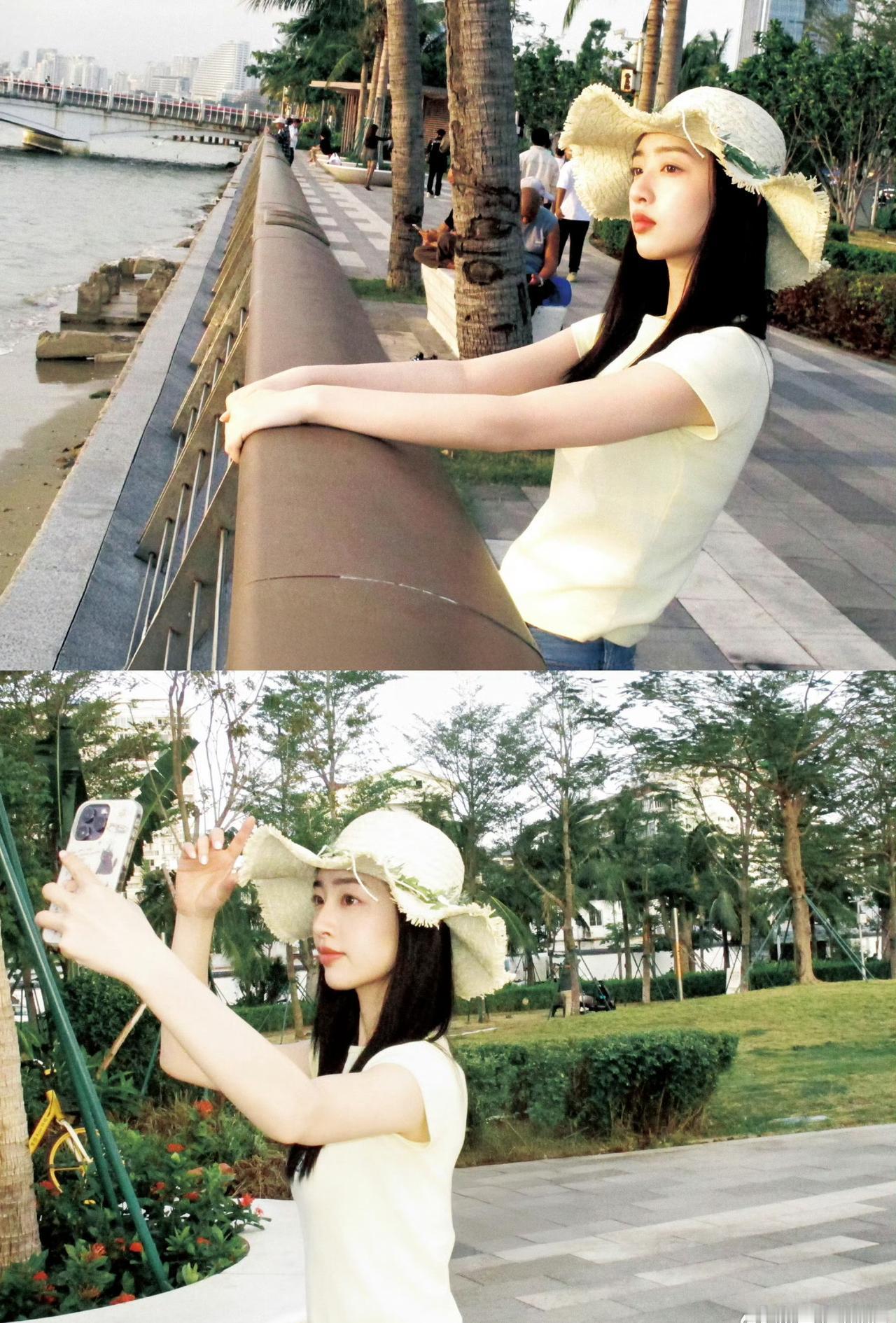 建议把街拍当主业！这表现力真的绝了，各种pose信手拈来，故事感满满，太吸睛了！