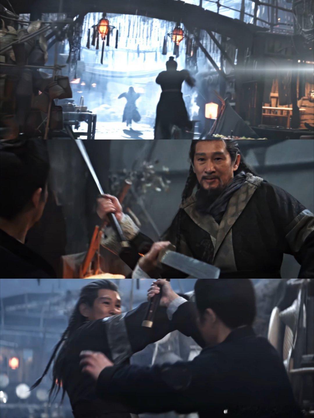 长安二十四计全机位打戏铁秣王萧武阳对决全程高能，腾挪闪转轨迹看得明明白白，剑锋擦