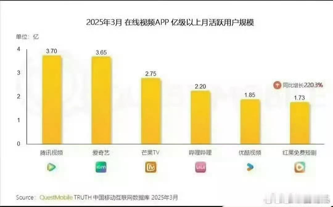 现在不是四大平台了，是六大平台了[允悲] 目前🥭我没年会员，B偶尔看下，红果没