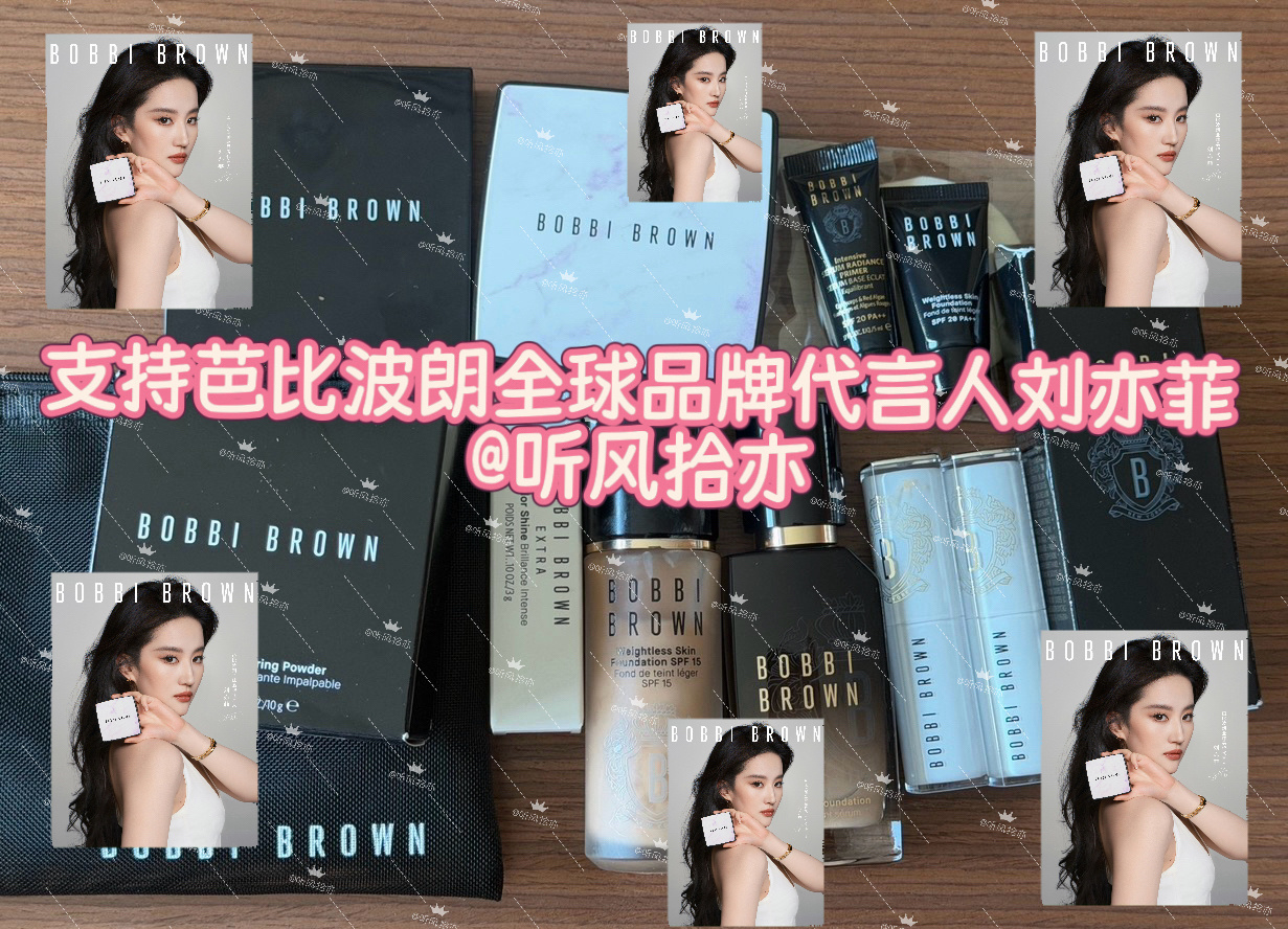 刘亦菲 天仙代言之后彩妆都已替换成芭比波朗毕竟刘亦菲效应谁都抵挡不住啊[舔屏] 