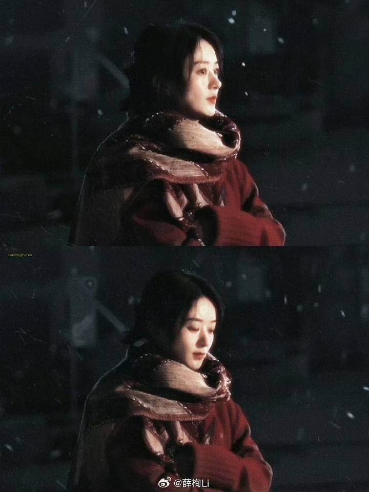 赵丽颖赵丽颖乔妍赵丽颖 电影乔妍的心事 “枫叶被风拂起又掉落，入眼的是眉眼带笑的
