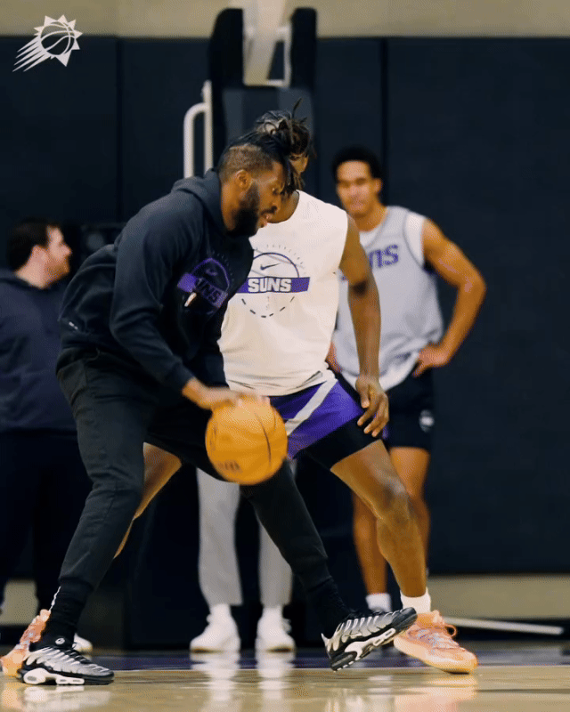 全员投入！备战明日比赛💪菲尼克斯太阳｜旭日东升