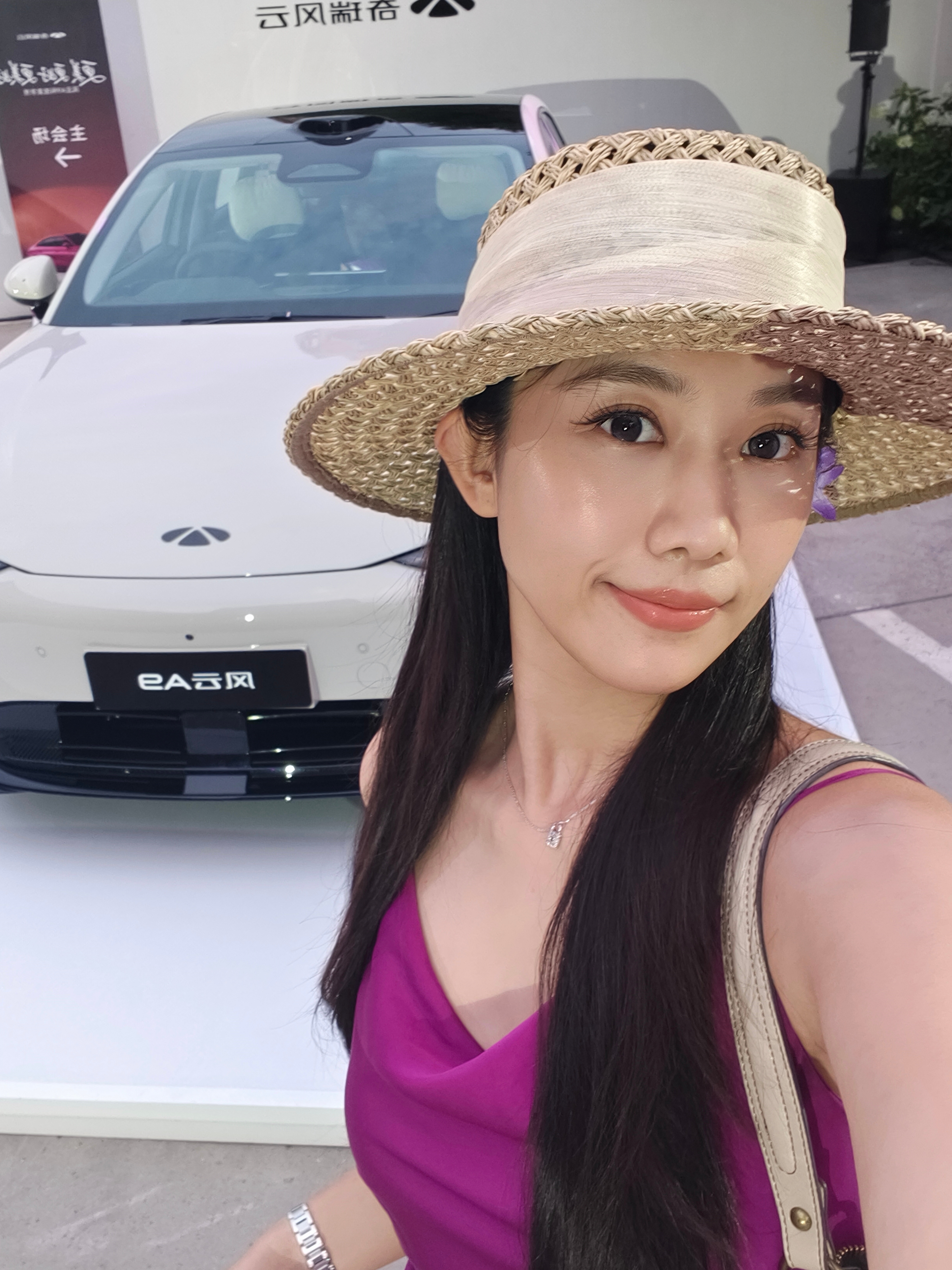来看风云A9的预售发布！听说今天杨紫会来，我帮你们蹲一蹲💜我与汽车的日常卷妹的