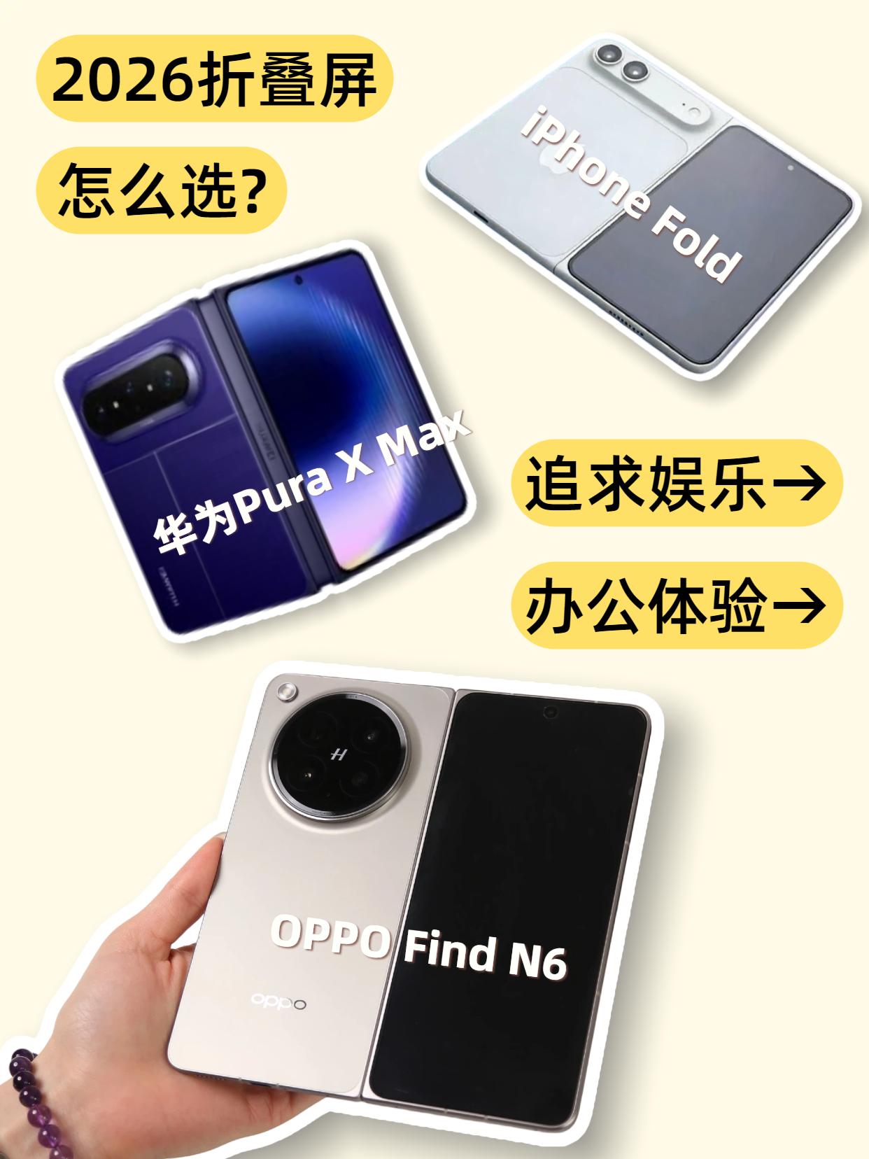 华为阔折叠也来了！2026折叠屏怎么搞？
今年想换折叠屏的朋友，第一个要放弃的就