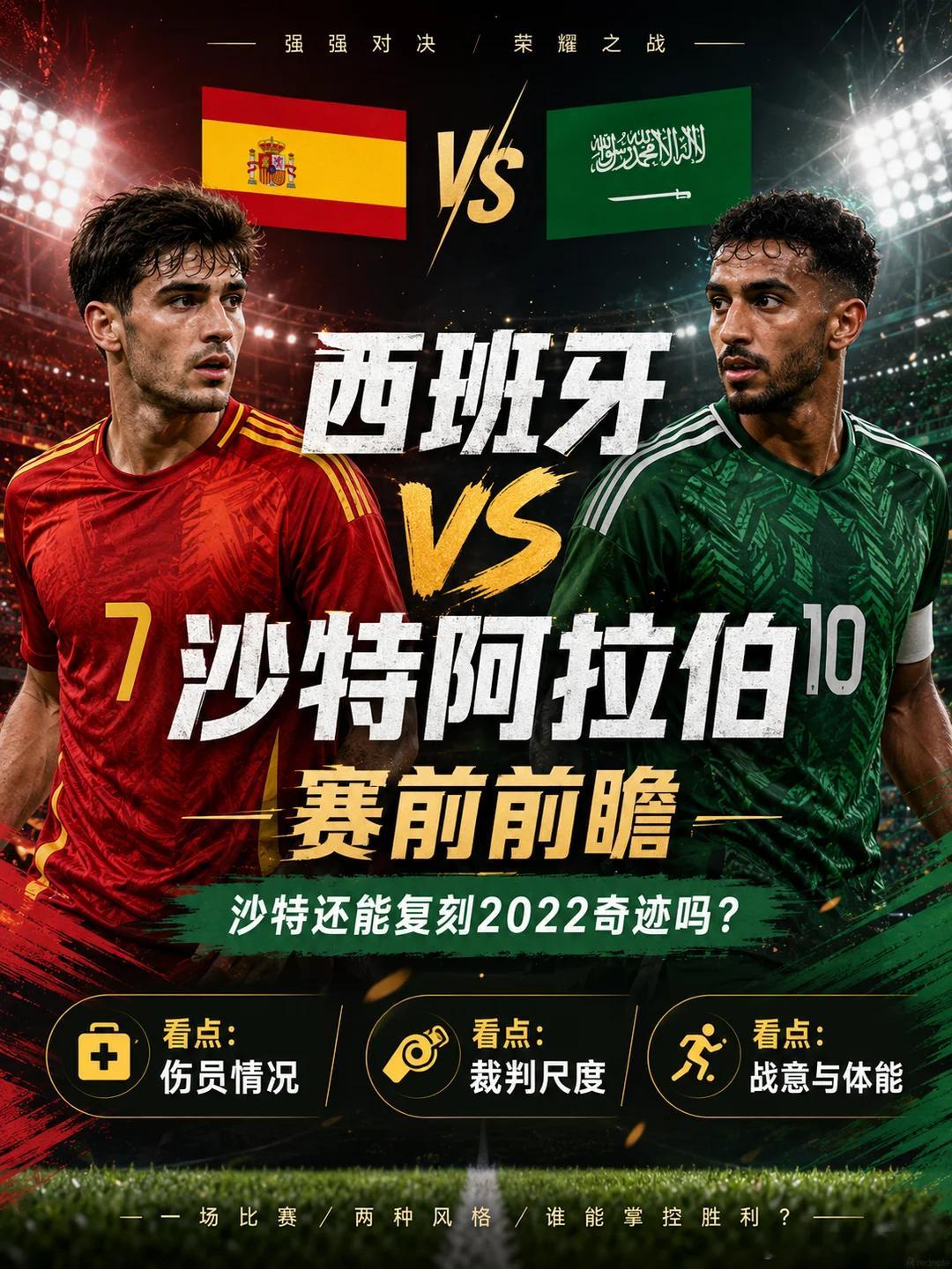 第一场开门红，跟我来！037 世界杯西班牙vs沙特开球：西班牙🇪🇸走位：角球