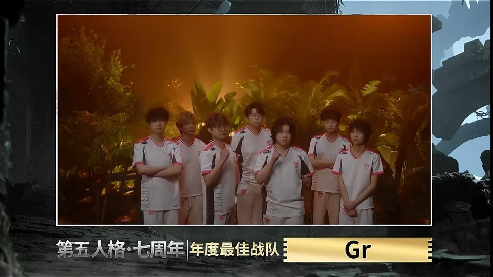 【COA8年度评选🏅】恭喜获得第五人格七周年·年度最佳战队称号！COA8年度最