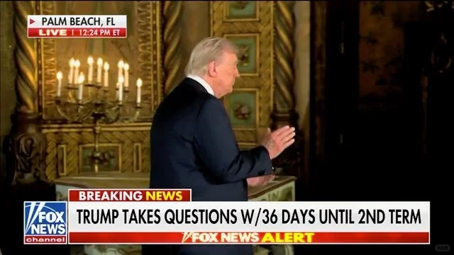 突发：特朗普刚刚结束了一个小时十五分钟的新闻发布会，他在会上宣布向美国...