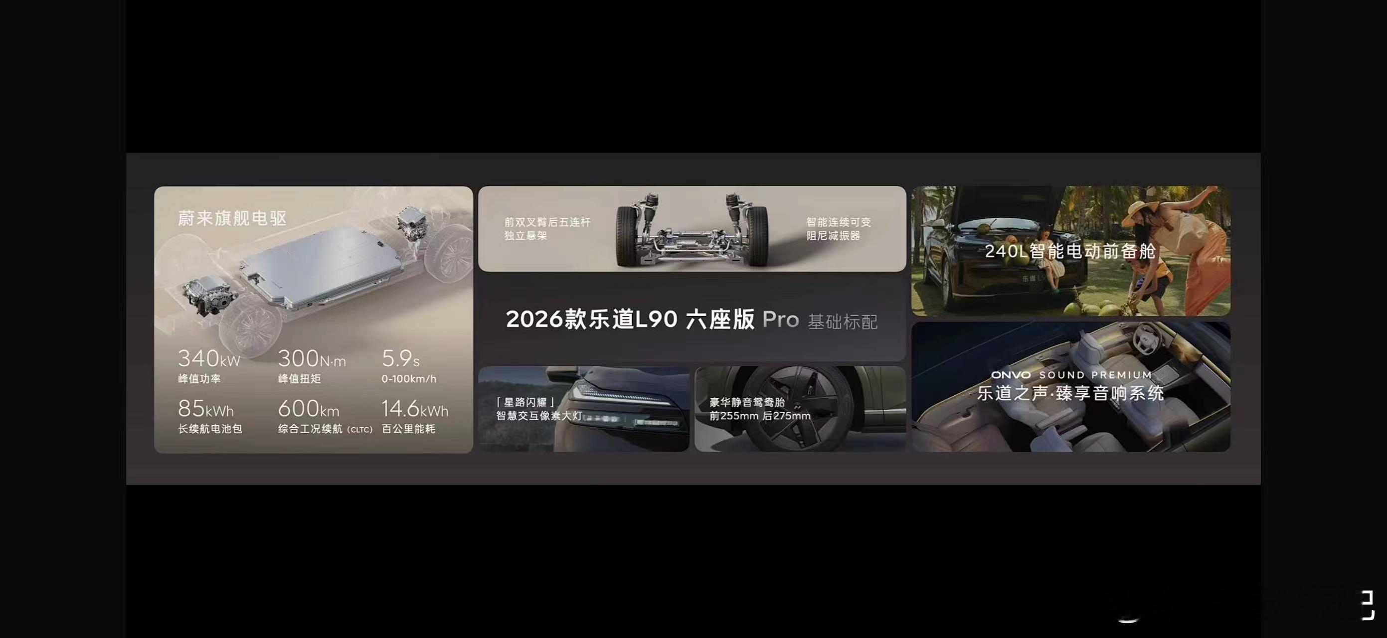1.2026款乐道L90配置全系拉满，售价一分未涨2.旗舰智能+6人10箱超大空