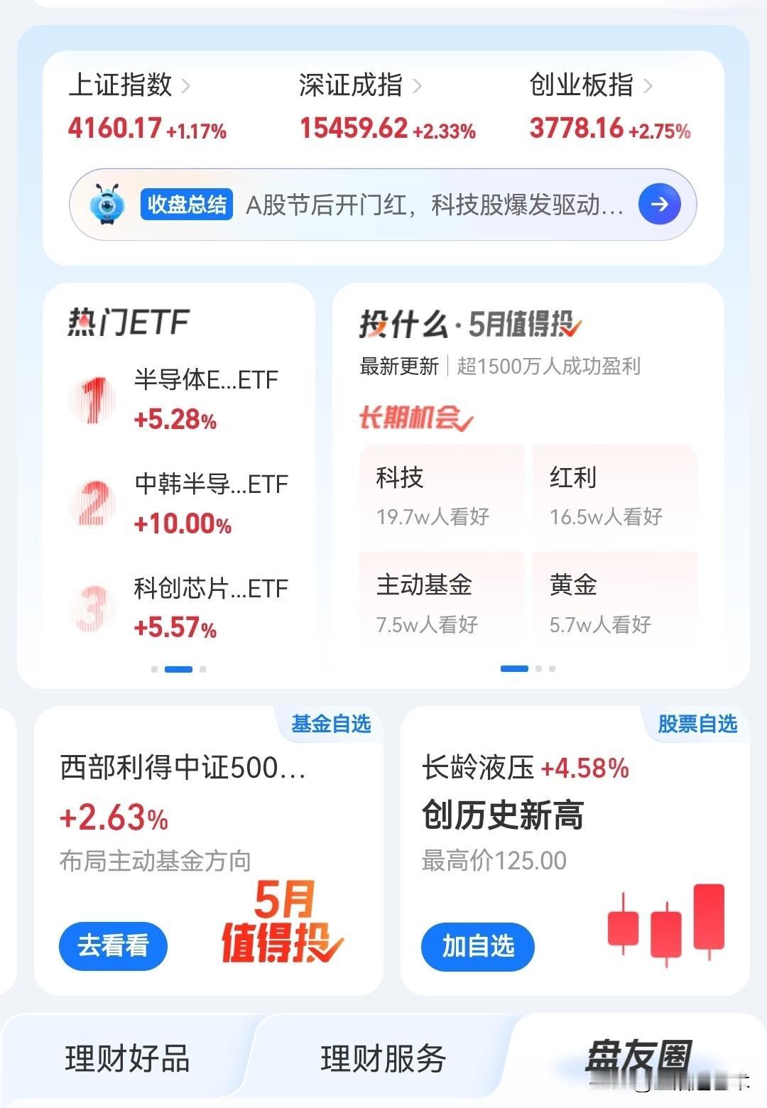 A股大涨，加餐，大鱼大肉。