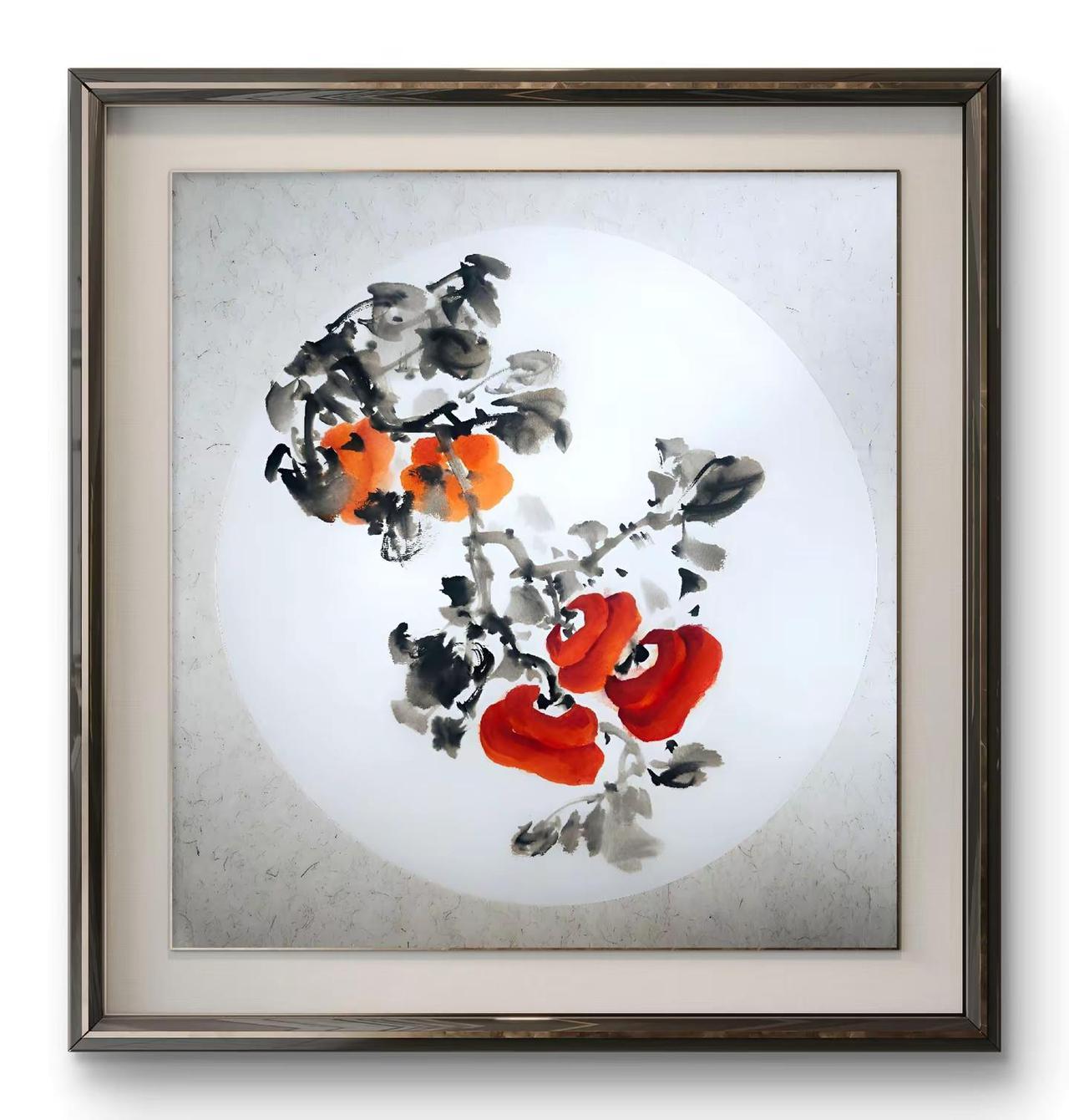 写意花鸟 国画花鸟 国画之美 国画 国画玉兰