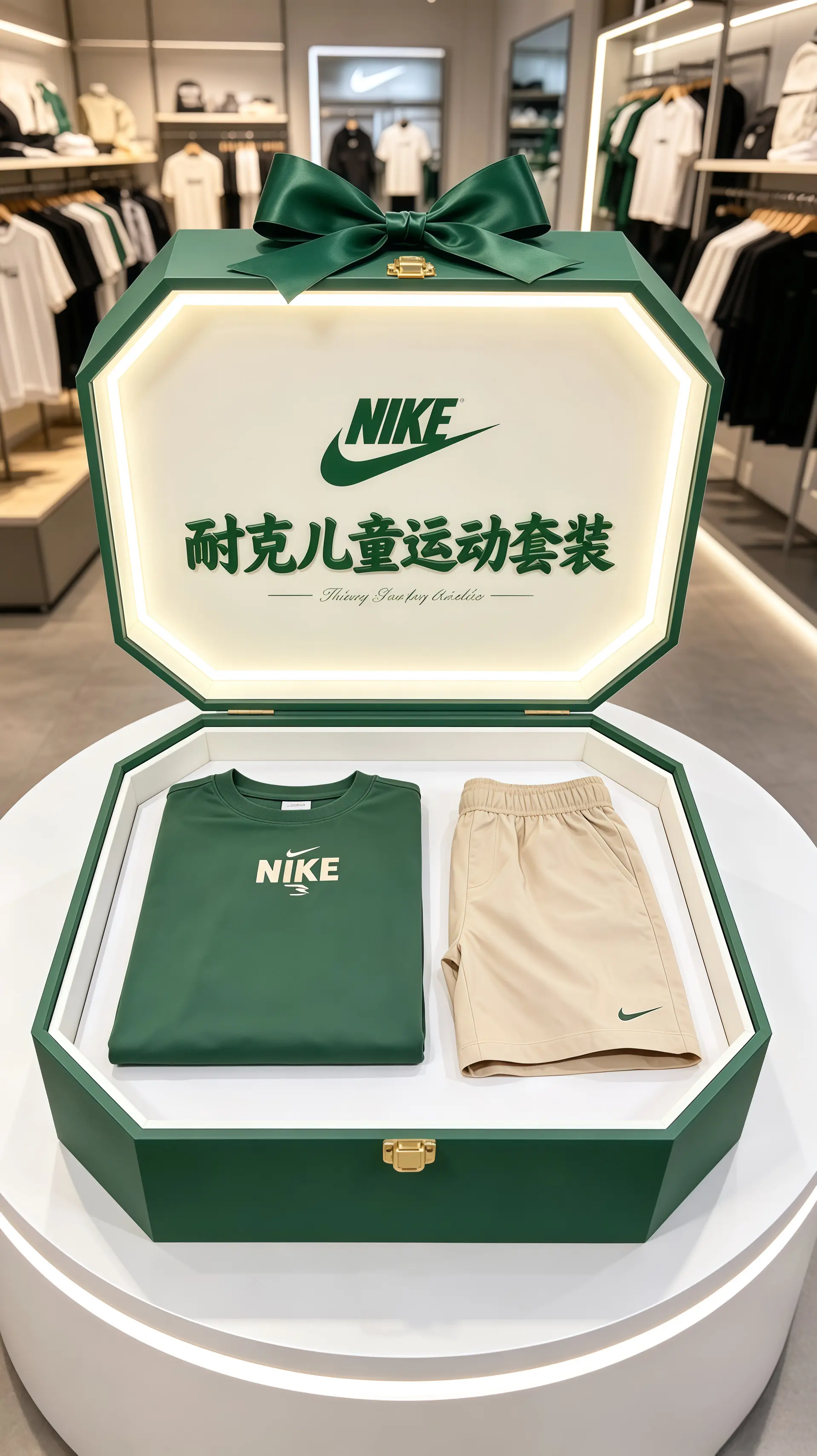 nike儿童运动套装 送给儿子的礼物 耐克kids 儿童运动T恤 ni...