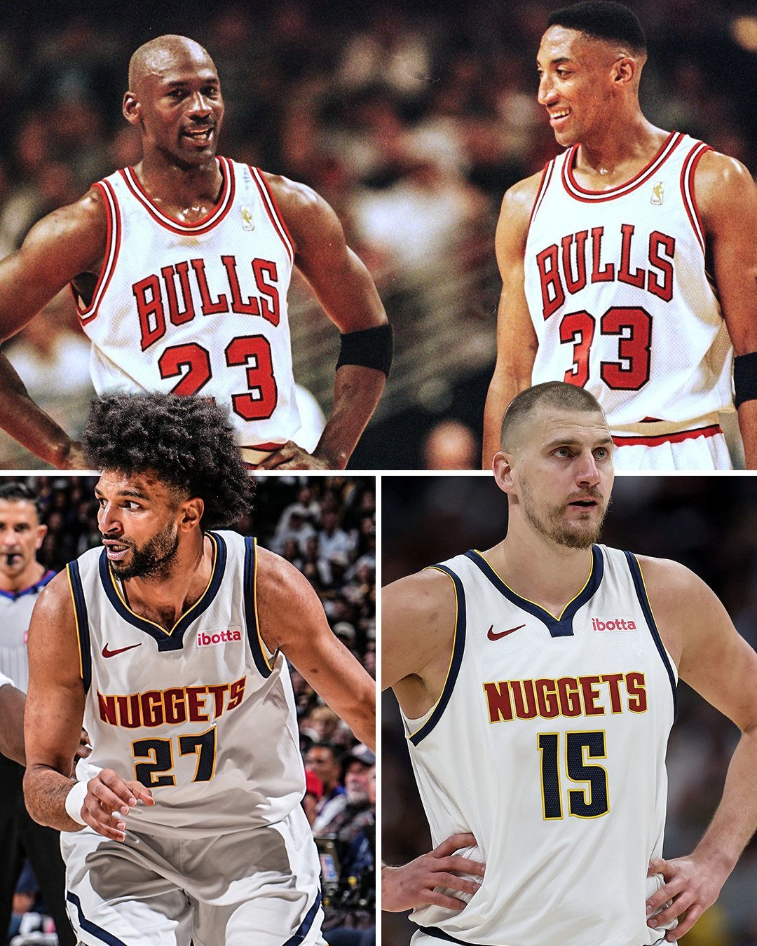 贾马尔·穆雷和尼古拉·约基奇迎来了他们的第八场季后赛比赛，两人各自砍下25分、5