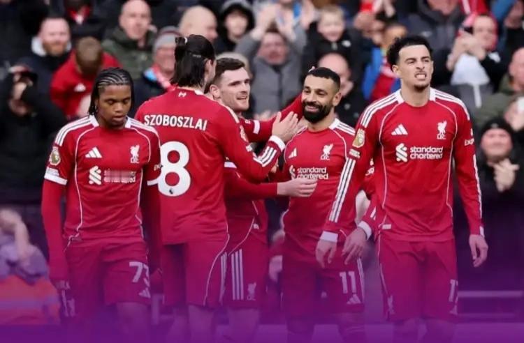 【欧冠没让上，利物浦0-2输给巴黎。回到英超，萨拉赫进球了，他们2-0击败富勒姆