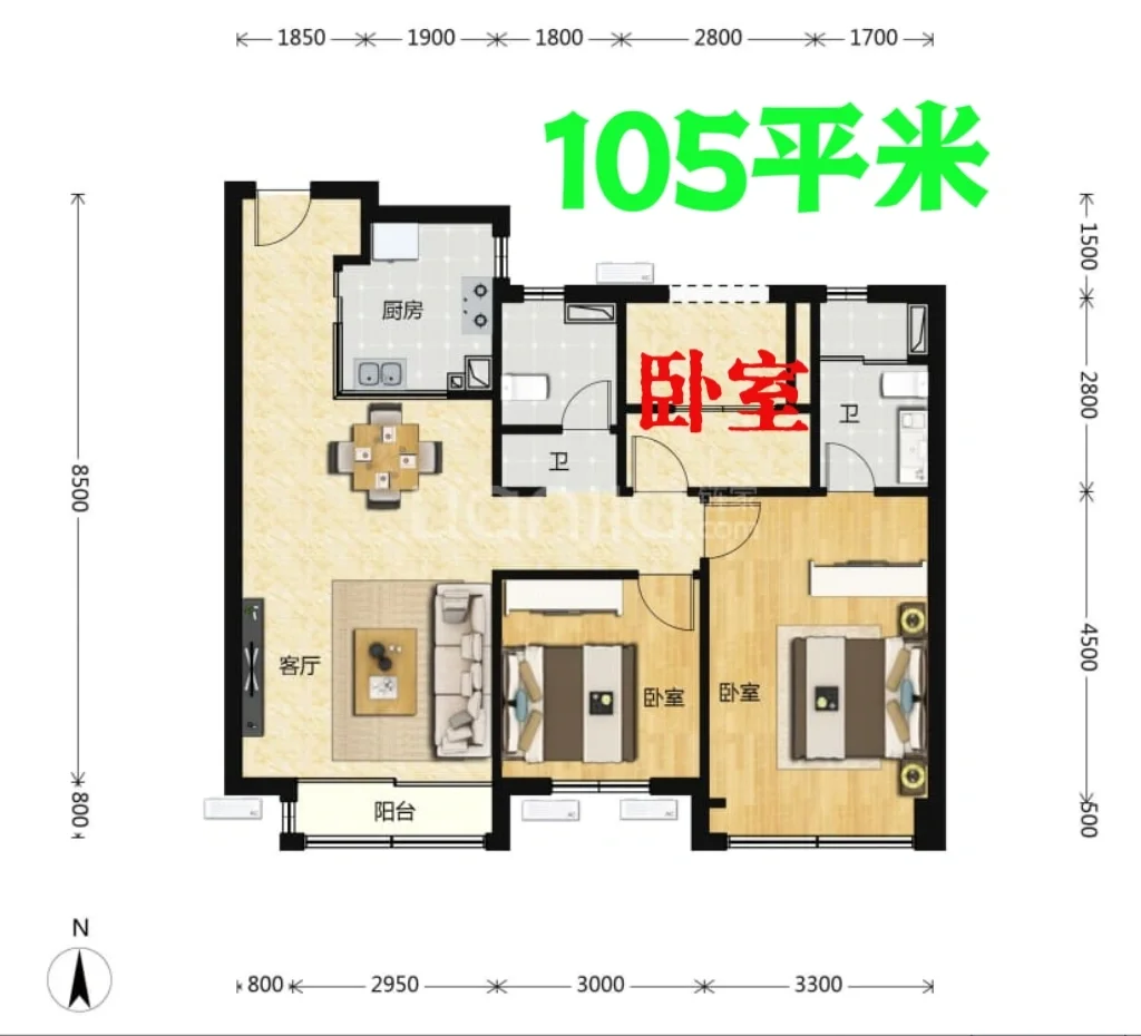 学校+双地铁+商场+赠送面积160万