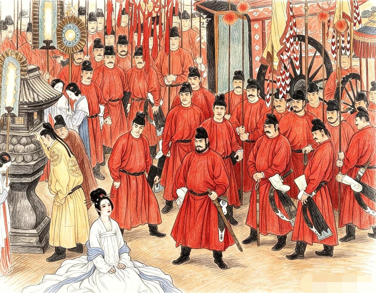 马嵬坡的杨玉环冤不冤，其实不重要，上了权力的赌桌，就要愿赌服输，她身后的家族因为