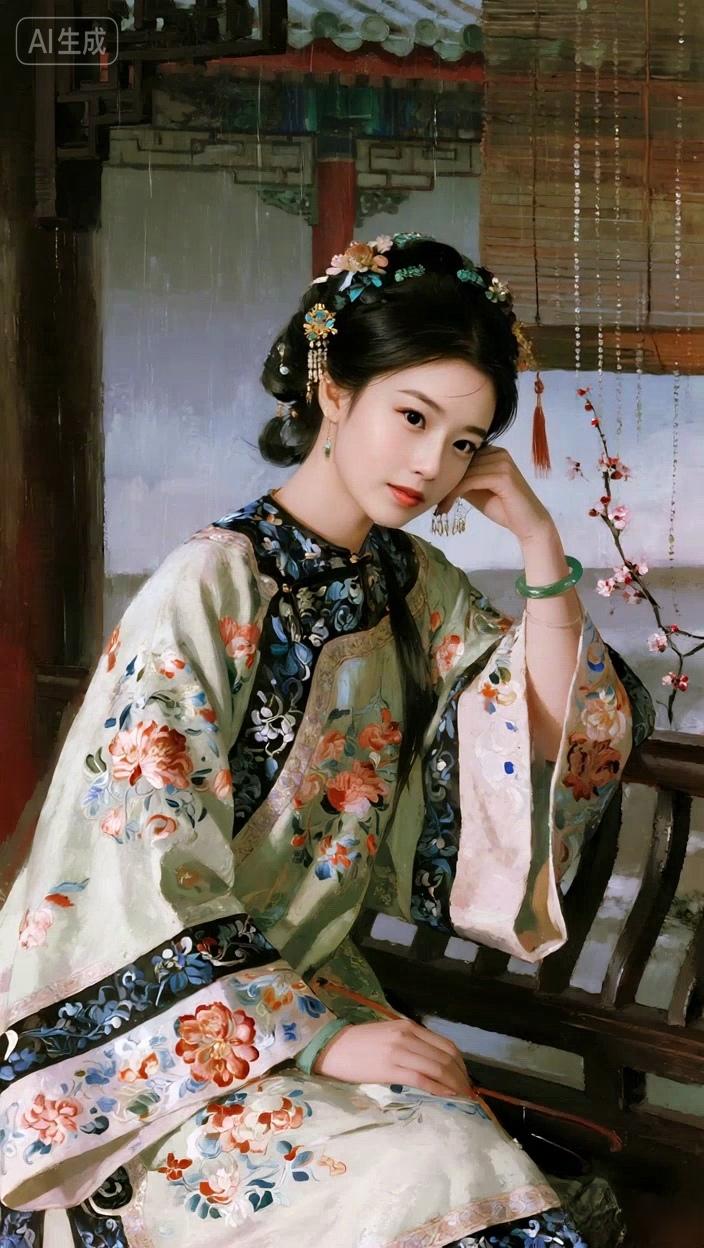 七绝●花言巧语/新韵   

绵绵细雨挂成帘，
缕缕情思郁绪添。
蜜语甜言多巧妙