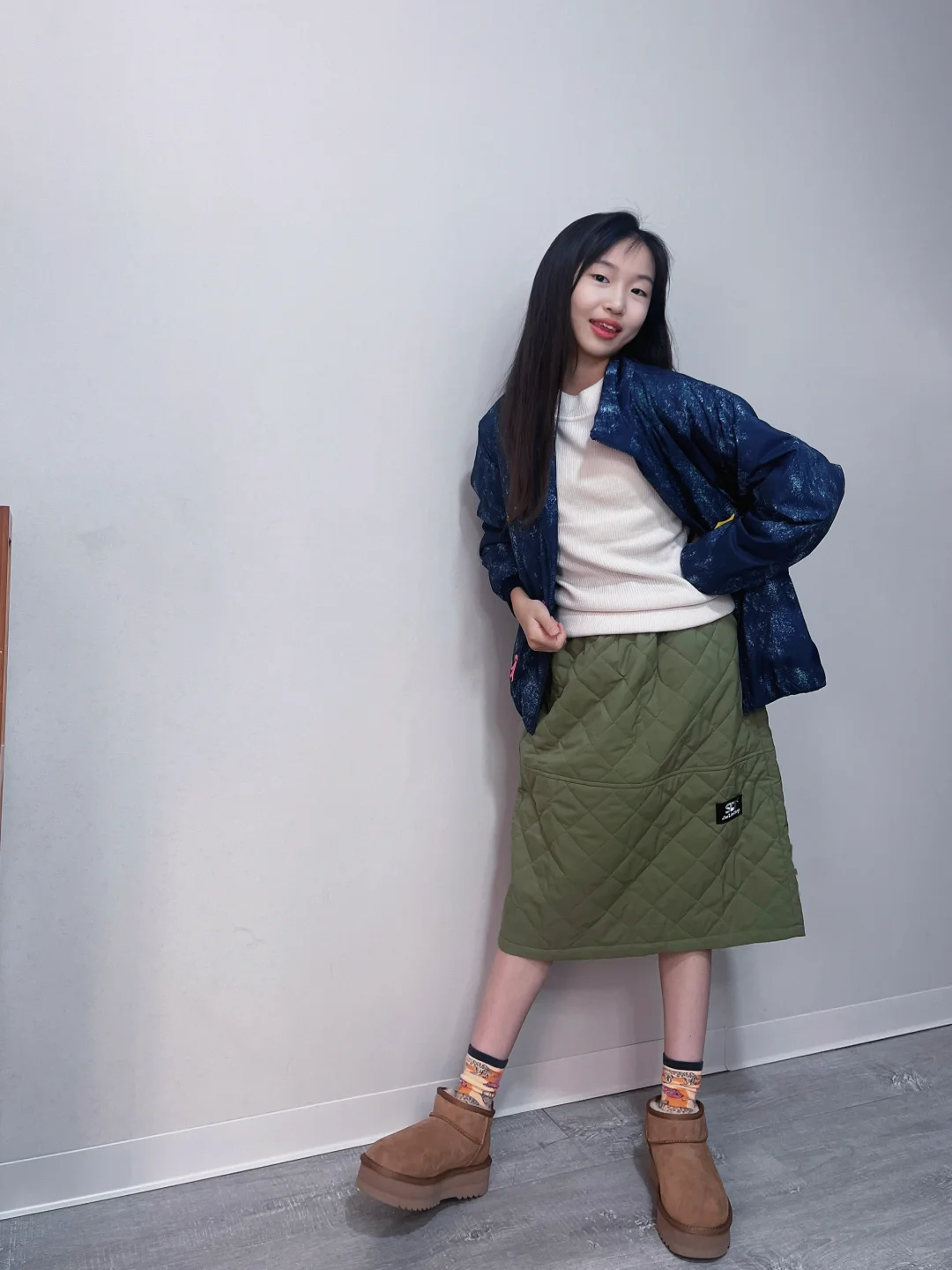 小孩姐不穿校服的日子～