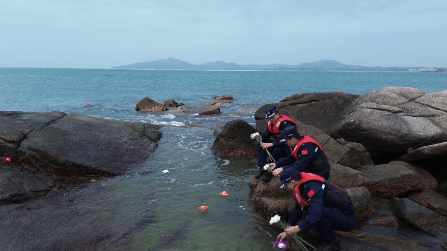【#广东海警汪晓龙缉私牺牲三周年#，多方缅怀！直击追思活动现场】三年前的3月24
