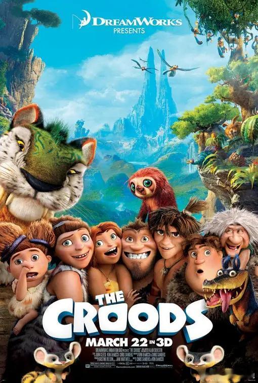 4K-BD2160P蓝光特效字幕版！疯狂原始人 The Croods (2013
