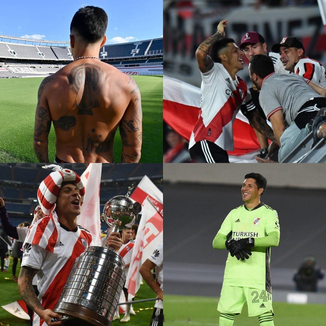 河床告别恩佐佩雷斯永远的河床战士❤39岁的老兵，12月将成为自由球员，他下一站会