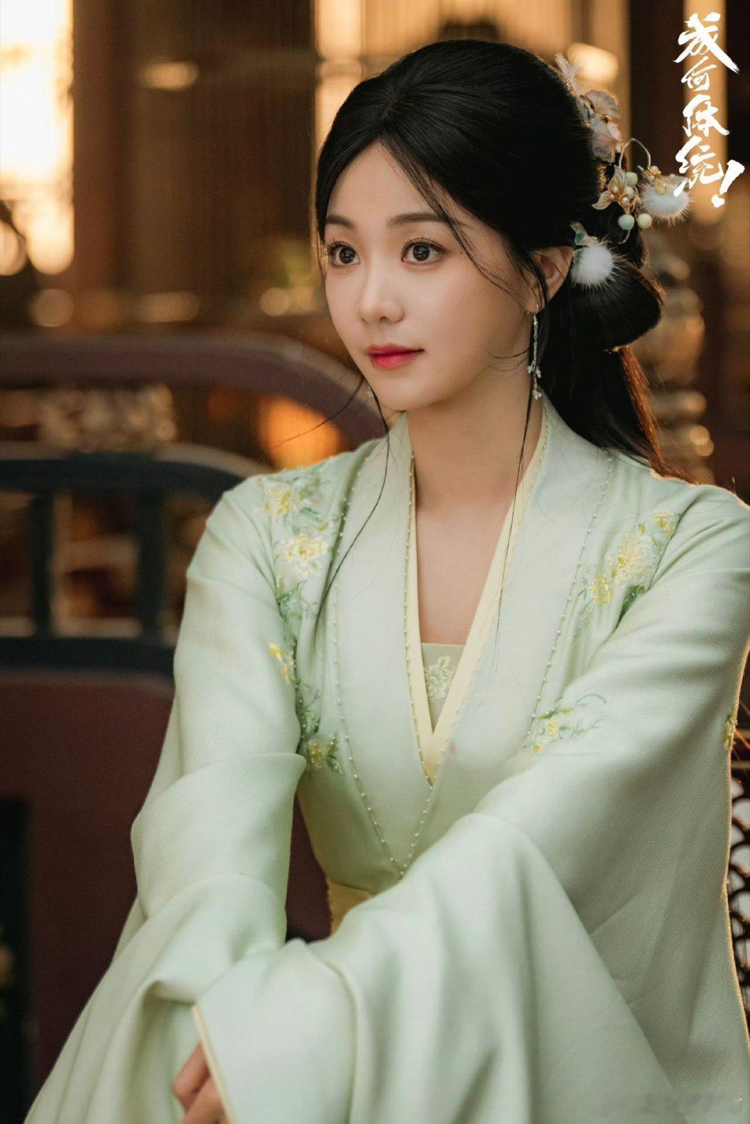 成何体统谢永儿美成啥了这造型绝了！胡意旋的化妆师是仙女吧？这么美的一个妆照，真的