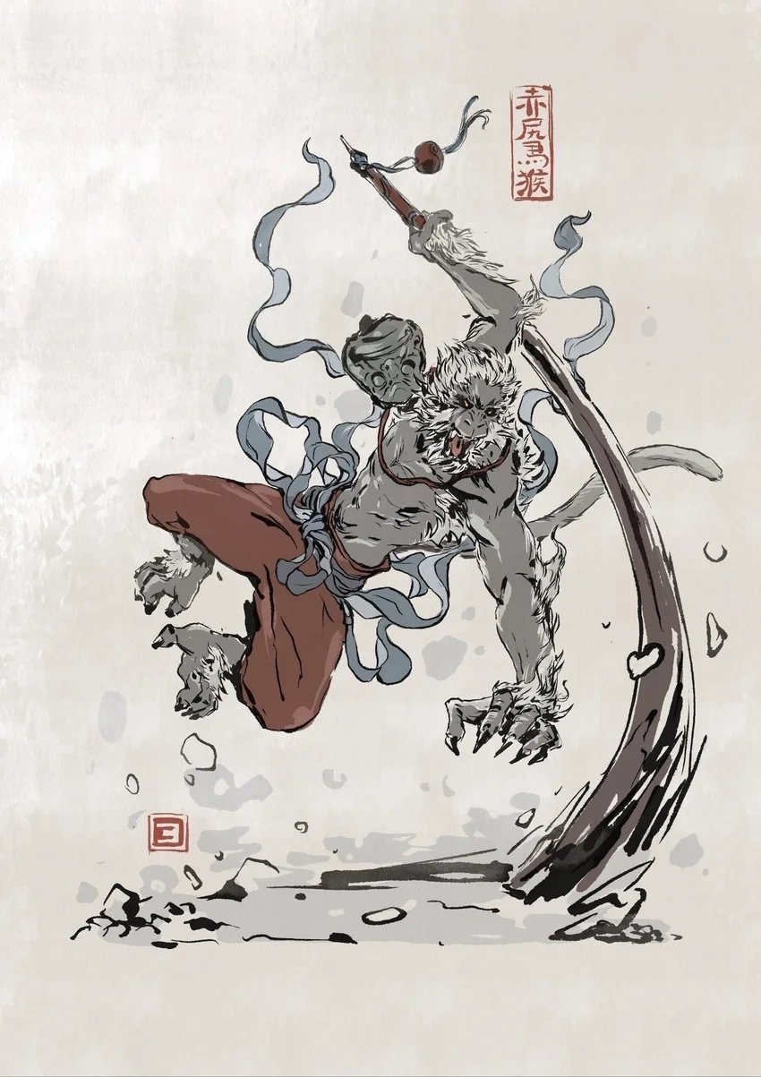 分享一些很好看的黑神话美图！#夏日次元盛典##超级红人节# ​​​