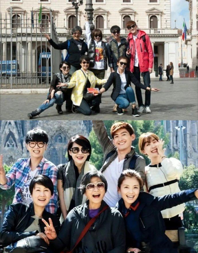 《花儿与少年》旅途和不和谐？看历届大合照就一目了然！ 