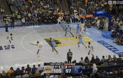 卢卡又一场40分局！湖人vs灰熊 ​​​