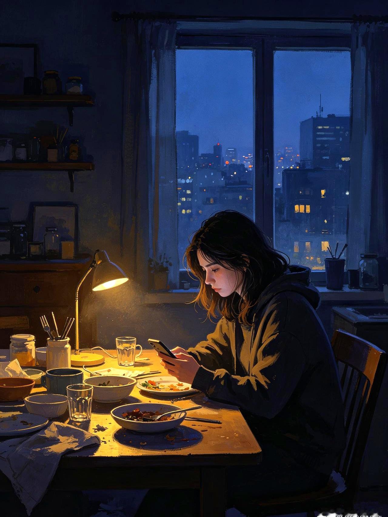半夜1点多才进门，这日子到底谁在过啊？
我家那位也是，天天忙到十一二点，晚一点就