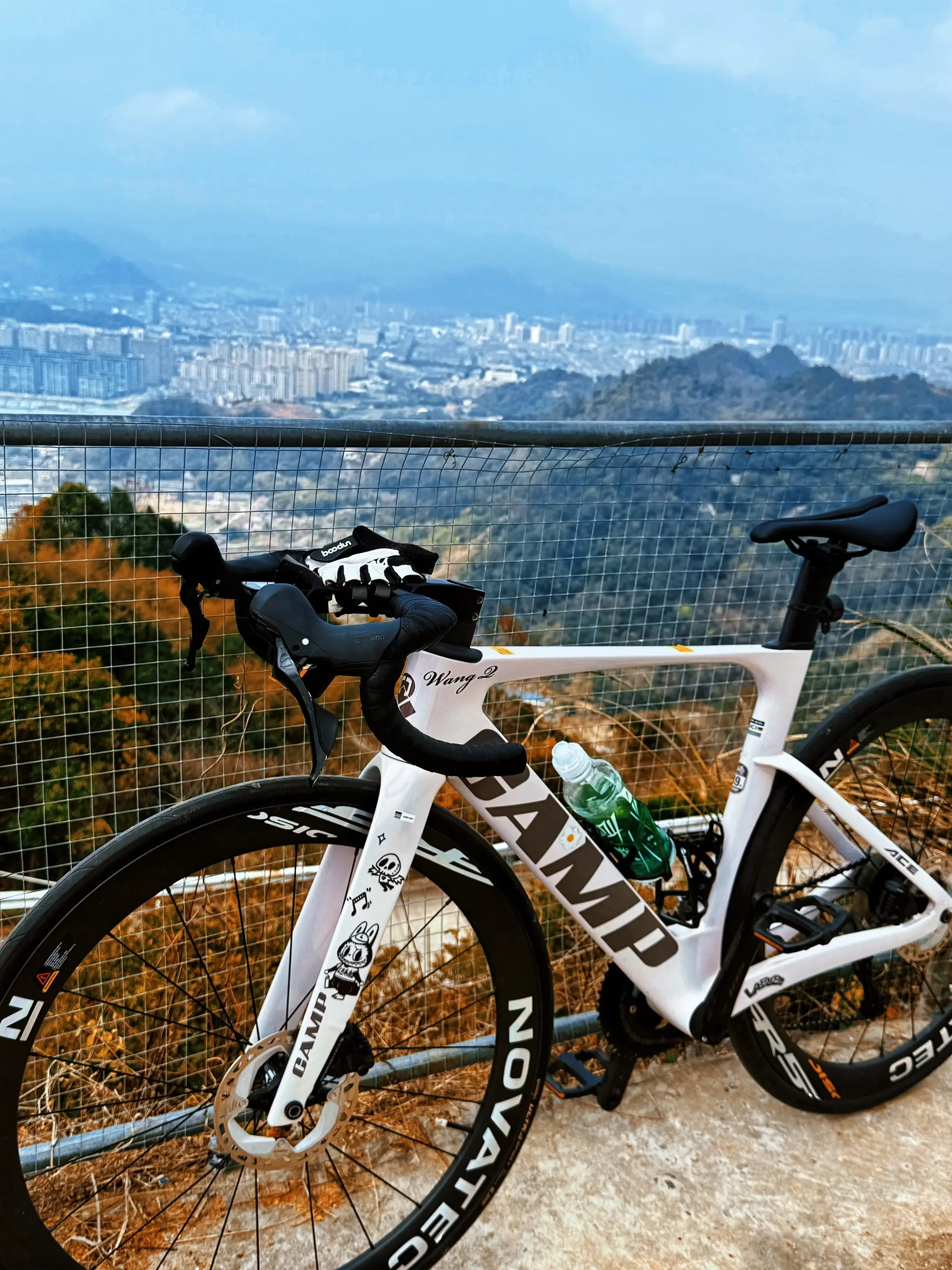 骑行的乐趣。从🦌峰山➡️到桥墩 碰到两位骑友爷爷从丁埠头出来 希望自...