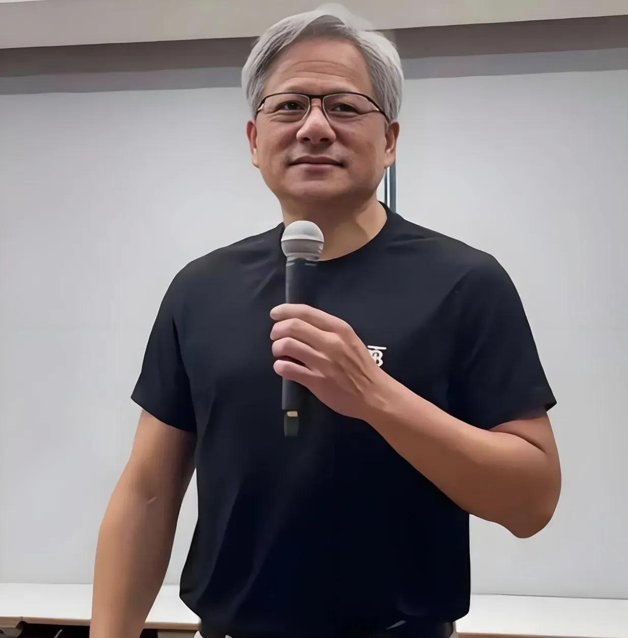 难怪有人常说，华人要是和白人结婚，到了第三代基本就看不见华人的样子了。

英伟达