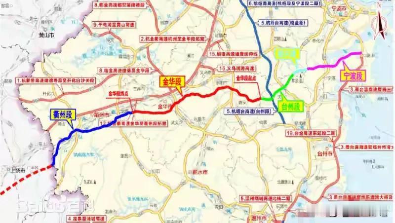 浙江高速路网规划中最长的“一横”，仅浙江段就高达390公里以上，工程造价高达76