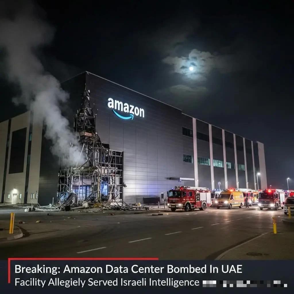 伊朗没打军事基地，没炸油田，没瞄准航母。它打的是一个数据中心——而这一刀，让美国