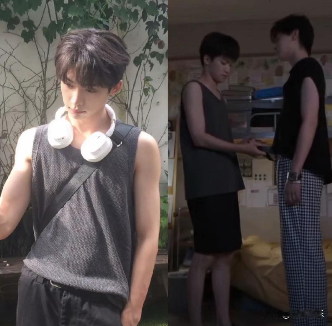 居然是私服 竟然都是自己带的衣服吗！一件衣服穿出了不同风格