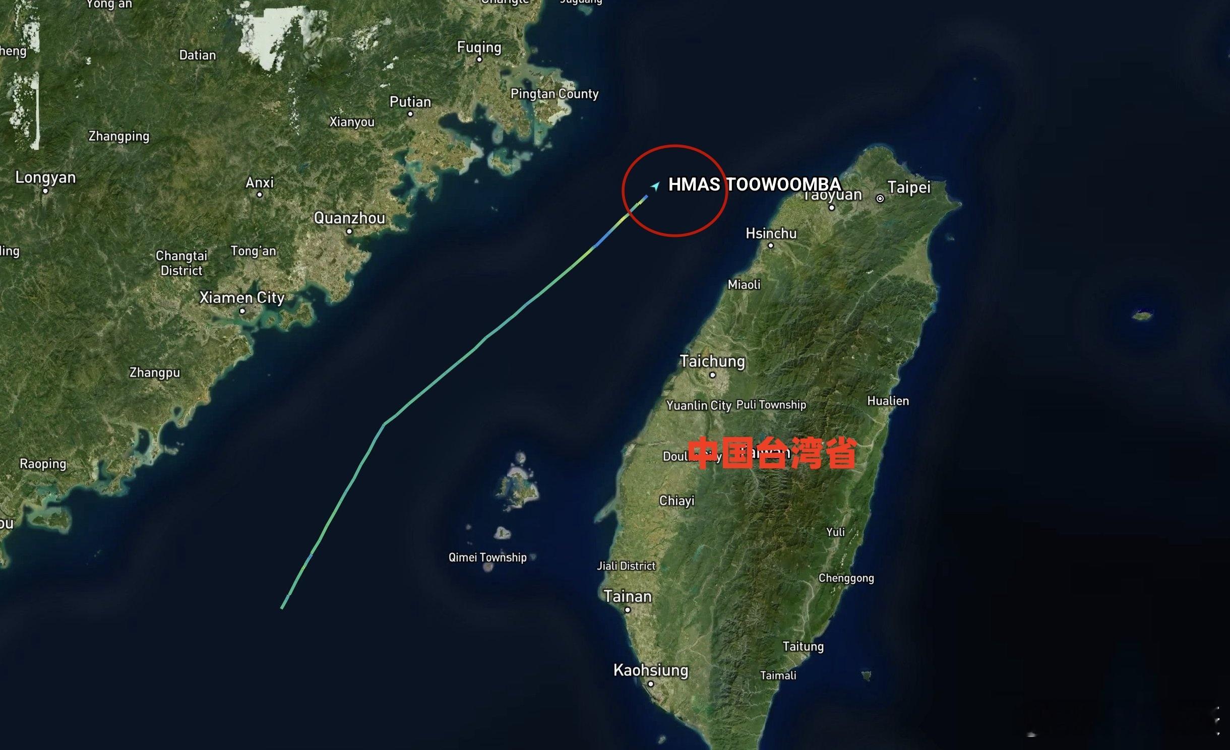 死性不改！看来解放军又需要去澳洲巡逻一圈了！澳洲皇家海军护卫舰图文巴号（HMAS