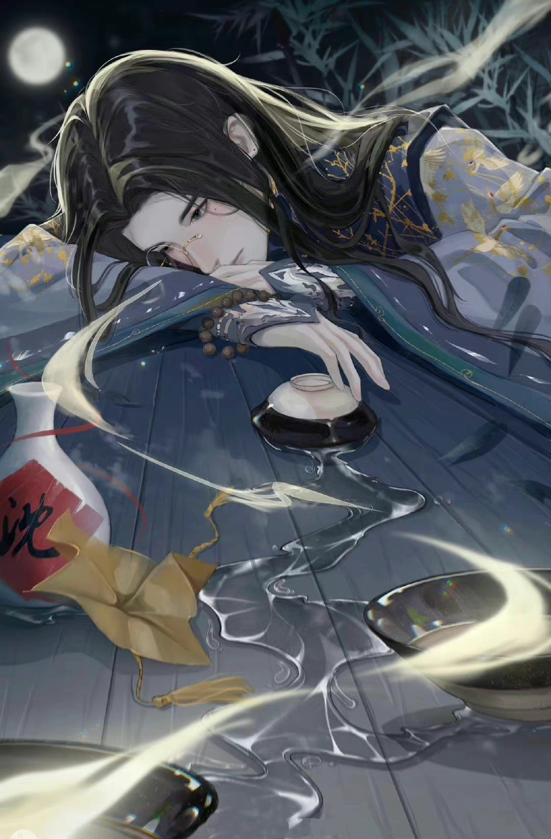 杀破狼  漫画  “何人知我霜雪催，何人与我共一醉……”一身病骨，撑起破碎山河l