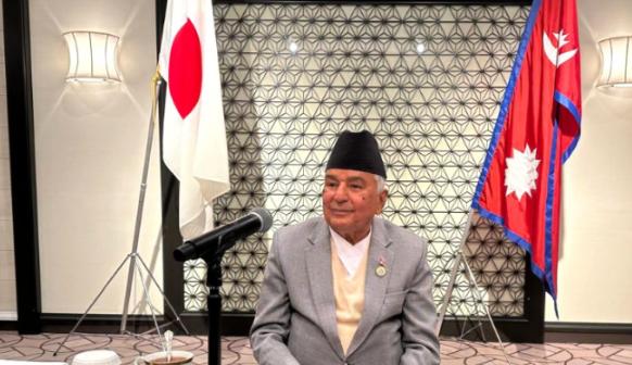 尼泊尔总统鲍德尔踏上日本国土，本想借着尼日建交70周年的契机，为尼泊尔的经济发展