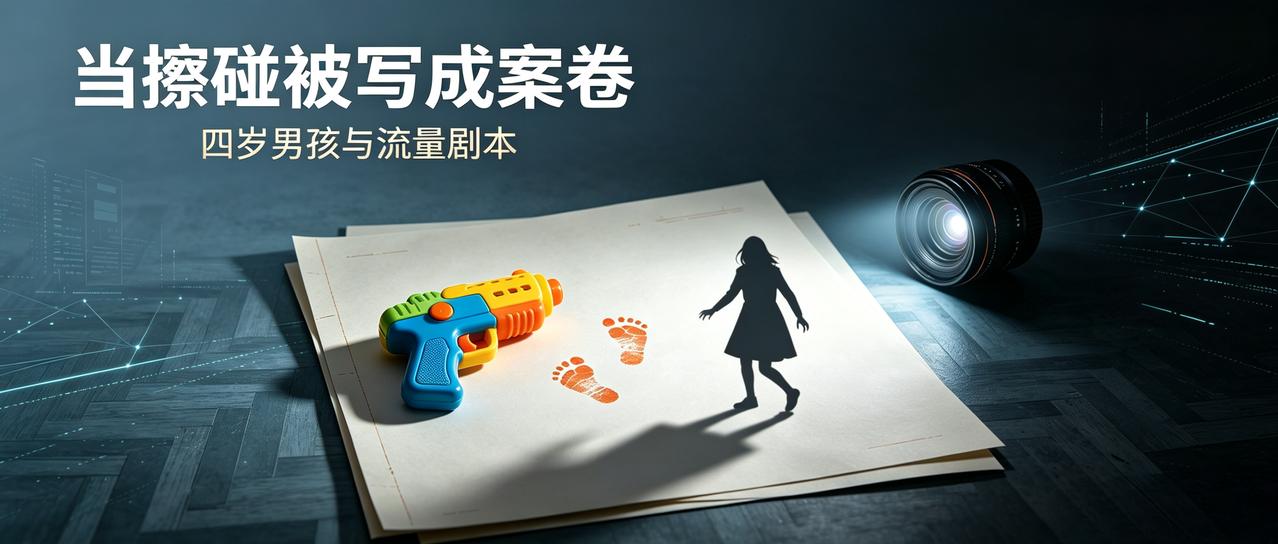 四岁孩子跑过去，成年人为什么立刻写了部悬疑剧

长沙某餐厅，8月26日下午。一个