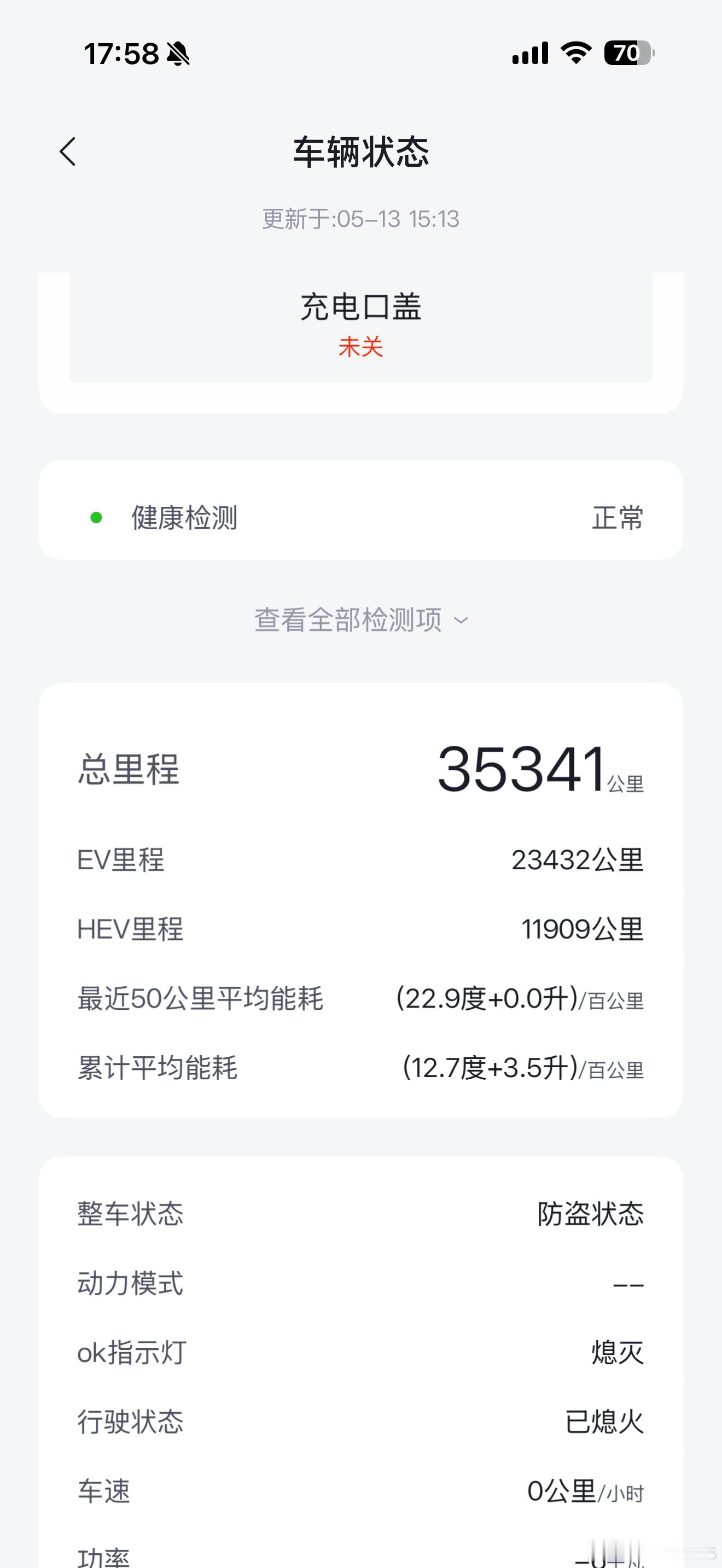 腾势N9开了一年多，3.5万公里中，2.3公里都是纯电开的。一台纯电续航只有19