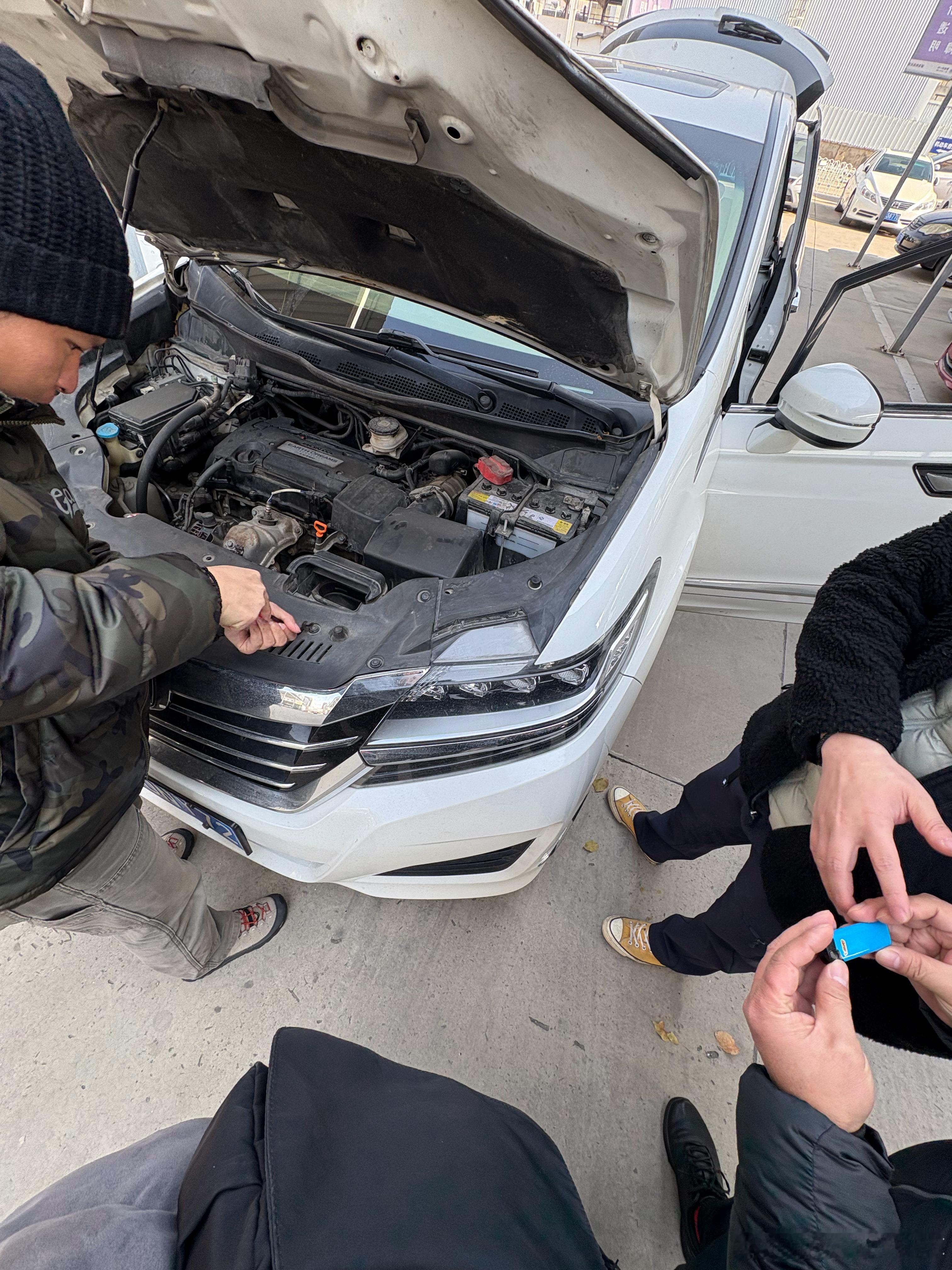 检测单结束 17年本田艾力绅🚗一切都巧 正好武汉某知名检测师还有武汉艾力绅专业