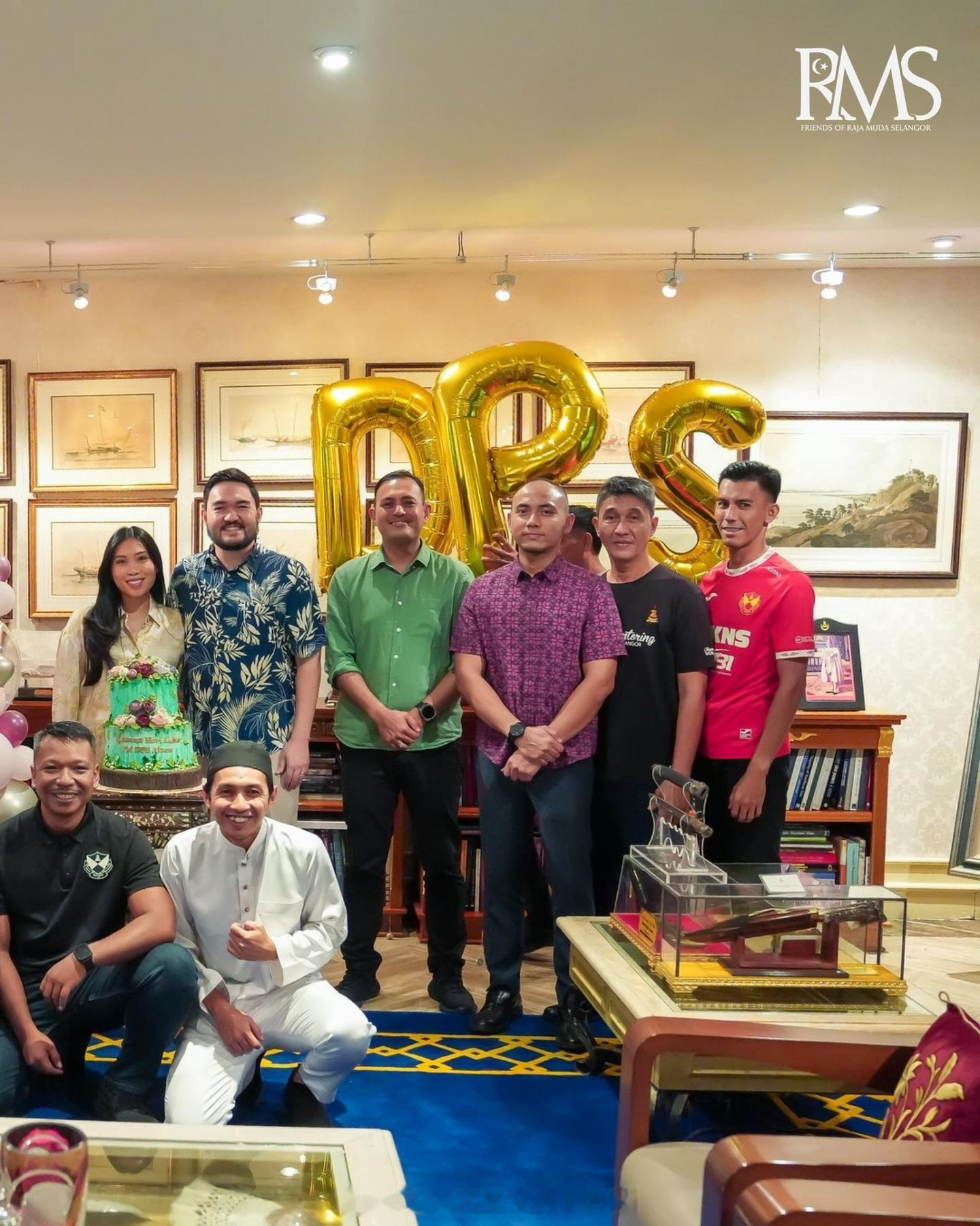 王室王室马来西亚王室雪兰莪 雪兰莪王储妃的生日趴。 