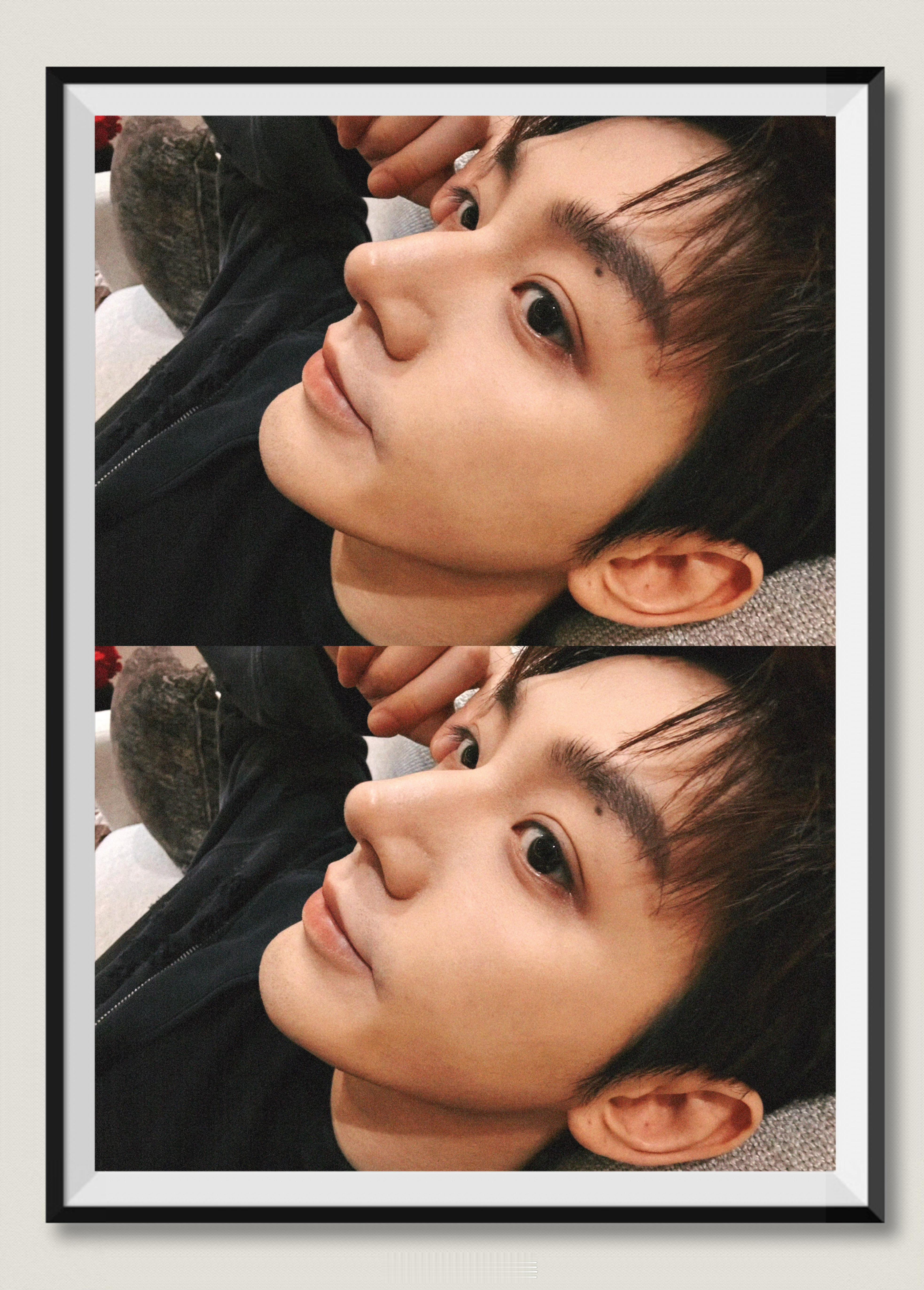 邓为怼脸自拍 邓为最新营业，状态真的很好！邓为的脸，好精致，侧颜无敌！真的觉得瘦