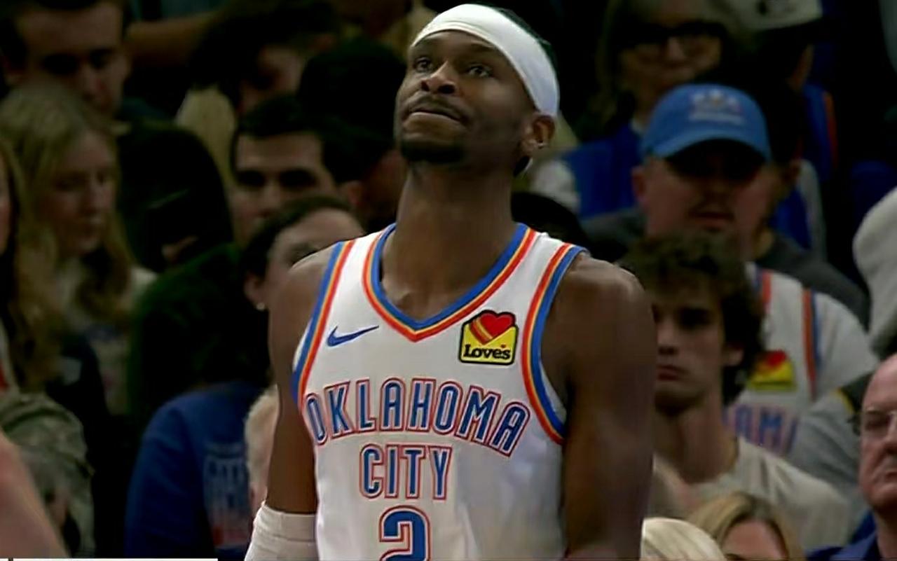 亚历山大：开始怀疑人生了！！！

惊天大爆冷：卫冕冠军雷霆被黄蜂27分打爆了，半