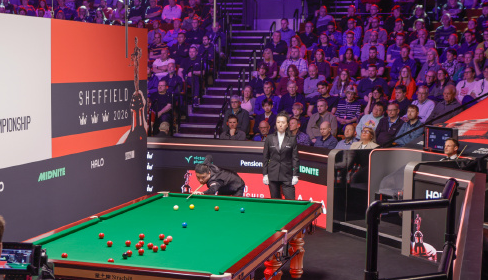 里程碑！丁俊晖轰个人在世锦赛第100杆单杆破百