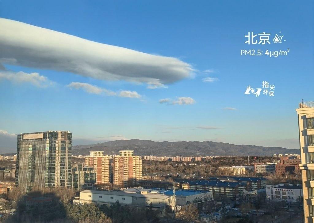 6级北风，北京4微克蓝，区域霾尘清理到位💨💨💨北京再度梦幻开局，开年PM2