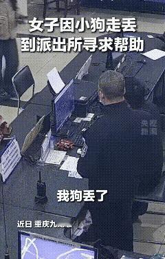 谁懂啊家人们，这波双向奔赴直接把我笑晕了！
女子家狗狗不小心走丢，急得赶紧跑去派