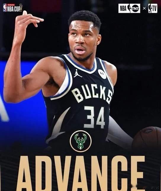 NBA杯决赛名额/全部产生1、雷霆（老大——亚历山大）2、雄鹿（老大——字母哥）